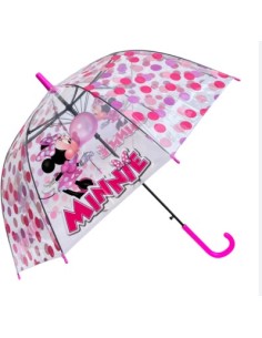 Minnie | OMBRELLO LUNGO AUTOMATICO manuale MINNIE 48 cm...