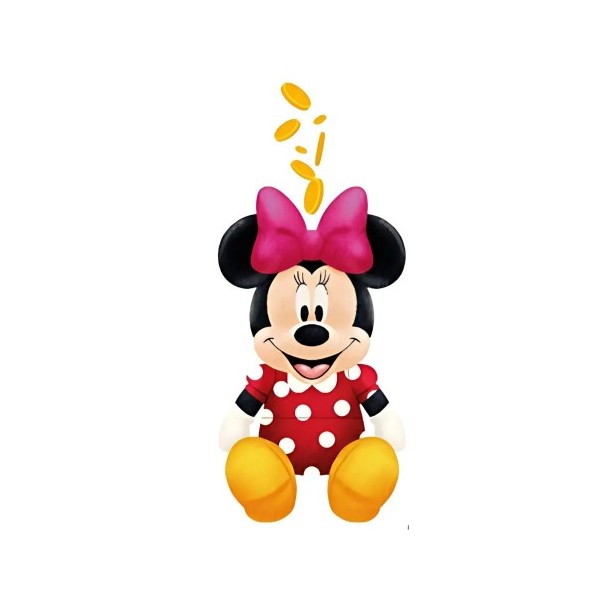 Minnie | Peluche 20 cm con Salvadanaio –...