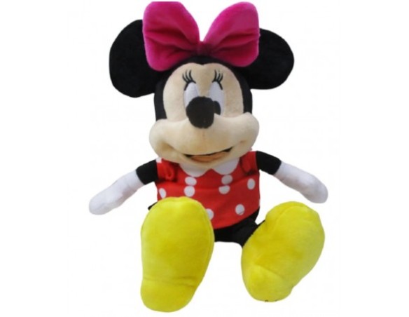 Minnie | Peluche 20 cm con Salvadanaio – Giocattolo Morbido per Bambini minnie
