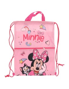 Minnie | Sacca deluxe zaino nylon con laccetti e tasca...