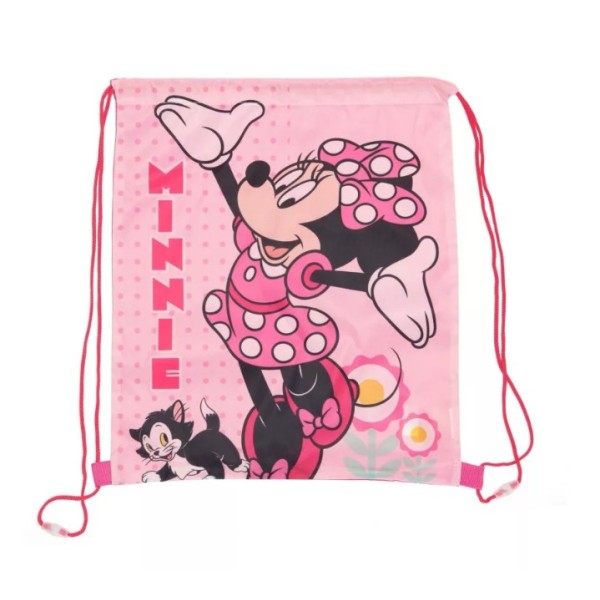 Minnie | Sacca zaino nylon con laccetti Cm. 40...