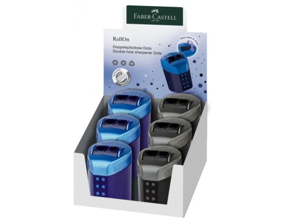 Temperamatite doppio foro roll on dots faber castell