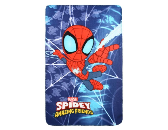 Spiderman Spidey | Plaid copertina coperta pile bimbo bambino spiderman spidey 100x150 cm