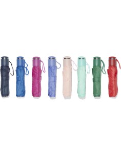 OMBRELLO NYLON S/MINI TINTA UNITA FODERO P164/3 40097