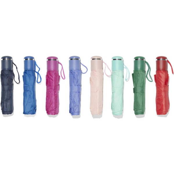 OMBRELLO NYLON S/MINI TINTA UNITA FODERO P164/3...