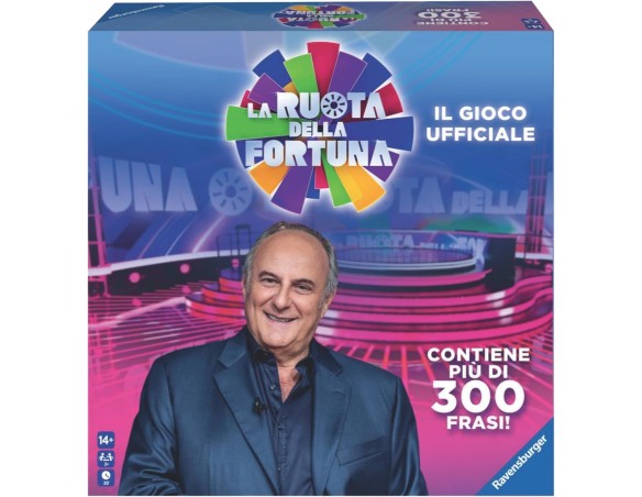 Ravensburger - La Ruota Della Fortuna | Giochi Da Tavolo Adulti | Gerry Scotti | Giochi Da Tavolo Divertenti 14+ Anni | Gioco D