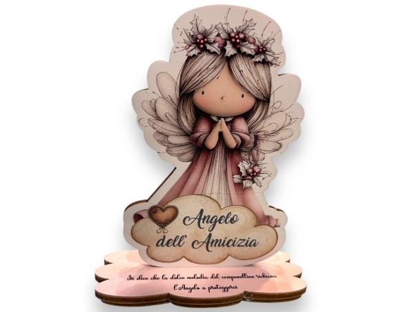 Fabula | Natale | Mini angelo con base Portafoto Angeli 12cm natale fabula