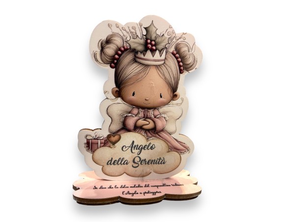 Fabula | Natale | Mini angelo con base Portafoto Angeli 12cm natale fabula