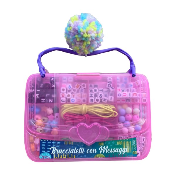 Crazy Chic Braccialetti dell'Amicizia Rosa