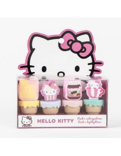 Hello kitty - Evidenziatori, set 4 pezzi hello kitty food