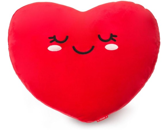 Legami - Cuscino, super soffice, Idea Regalo, 45x38 cm, Tema Heart Cuore