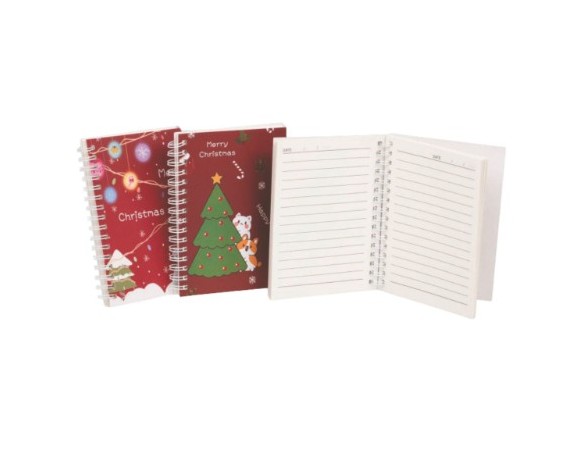 Natale | Piccole Idee regalo Block notes natale natalizio 11x15cm assortiti