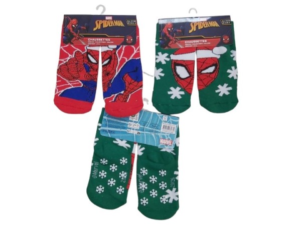 Spiderman | CALZE BIMBO ANTISCIVOLO SPIDERMAN 23-26 - 27-30 - 31-34 bambino bimbo 06145 NATALE