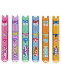 Legami Set di 6 Mini Evidenziatori - Teddy's Superpower