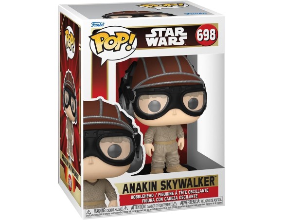 Funko POP! Star Wars: Star Wars Episode 1 The Phantom Menace Anniversary - Anakin Skywalker With Helmet - (698) Figura in Vinil
