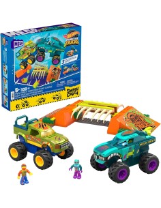 MEGA Hot Wheels Monster Trucks - Percorso Sfasciacarrozze...