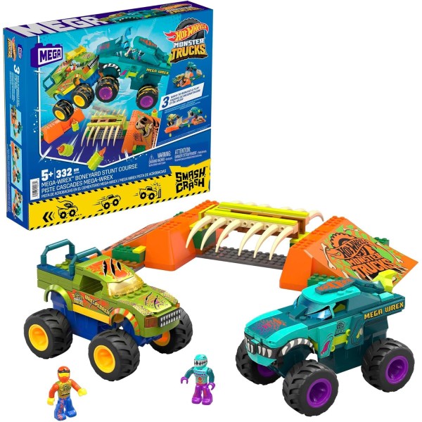 MEGA Hot Wheels Monster Trucks - Percorso...