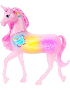 Barbie | Unicorno Luci Brillanti, cavallo con 20...