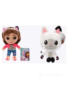Peluche Gabby Doll House Gabby E Pandy Ass.to 18 Cm