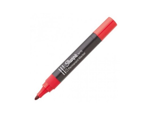 Marcatore permanente Sharpie M15 - rosso - 1,8 mm