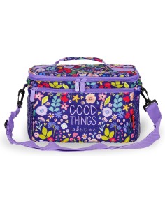Legami - Borsa termica per il pranzo, tema Flowers Fiori,...