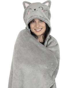 Legami - Coperta con Cappuccio Cosy Hugs! Tema Kitty... 2