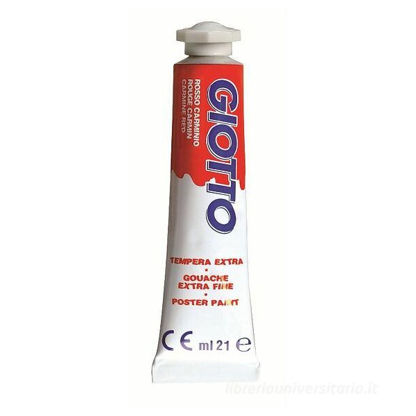 TEMPERA PRONTA ROSSO SCARLATTO DA 21 ML