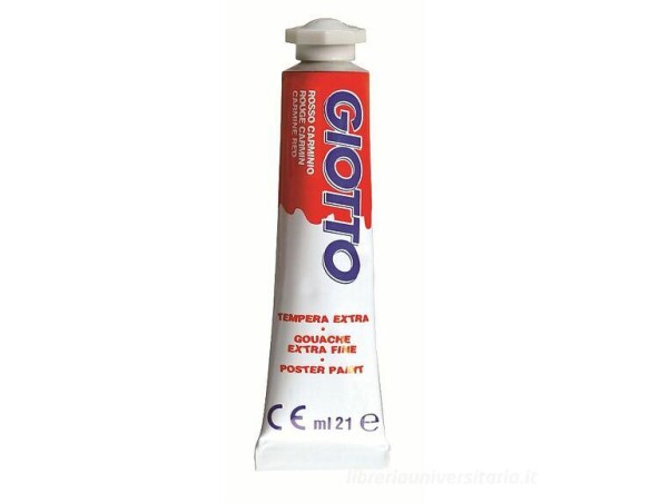 TEMPERA PRONTA ROSSO SCARLATTO DA 21 ML