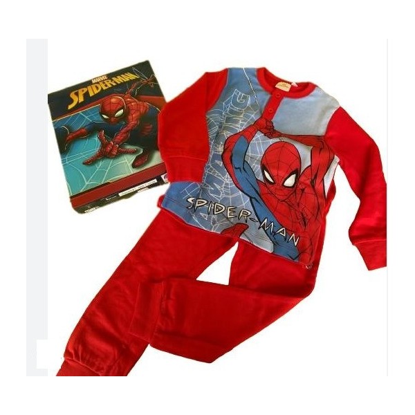 Spiderman | PIGIAMA CALDO COTONE SPIDERMAN...