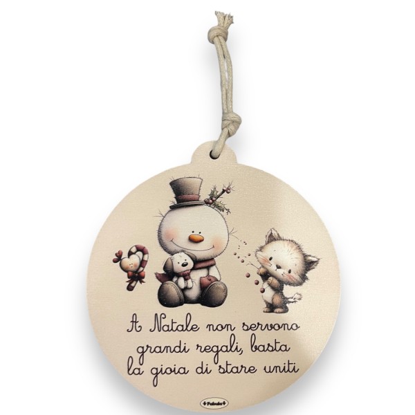 Fabula | Natale | Sfera In Legno Palla...