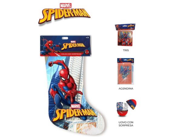 Spiderman | Calza Epifania con Sorprese Spiderman Marvel