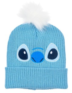 Stitch | Cappello invernale con pompon per bambini 52 - 54