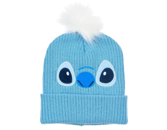 Stitch | Cappello invernale con pompon per bambini 52 - 54