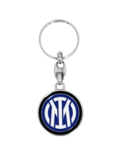 Inter | PORTACHIAVI IN METALLO INTER DORATO SMALTATO LOGO