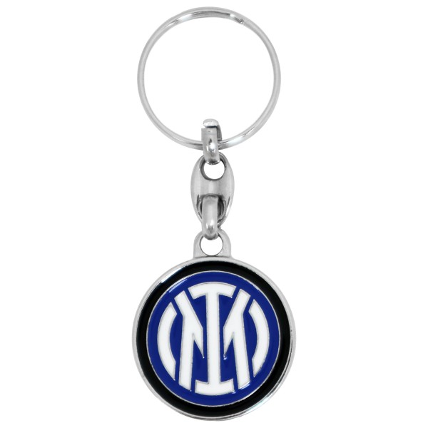 Inter | PORTACHIAVI IN METALLO INTER DORATO...
