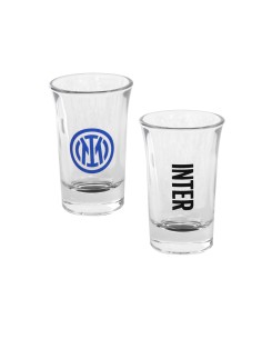 Inter | SET 2 BICCHIERINI SHOT INTER 45 ML