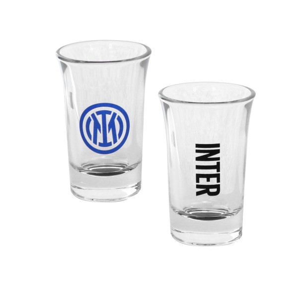 Inter | SET 2 BICCHIERINI SHOT INTER 45 ML