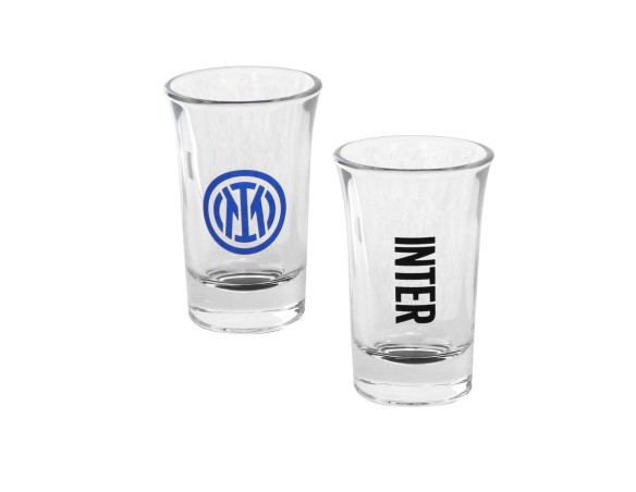 Inter | SET 2 BICCHIERINI SHOT INTER 45 ML