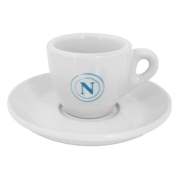 Napoli | TAZZINA DA CAFFE' CON PIATTINO LOGO...