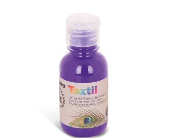 Colore Ad Acqua Per Tessuti Textil Primo Morocolor - 125 Ml - (Viola)
