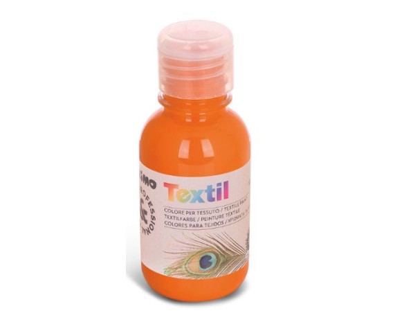 Colore Ad Acqua Per Tessuti Textil Primo Morocolor - 125 Ml - Arancione (Arancio)