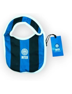 Inter | Bavaglino Neonato Inter, Righe Nerazzurre e Logo...