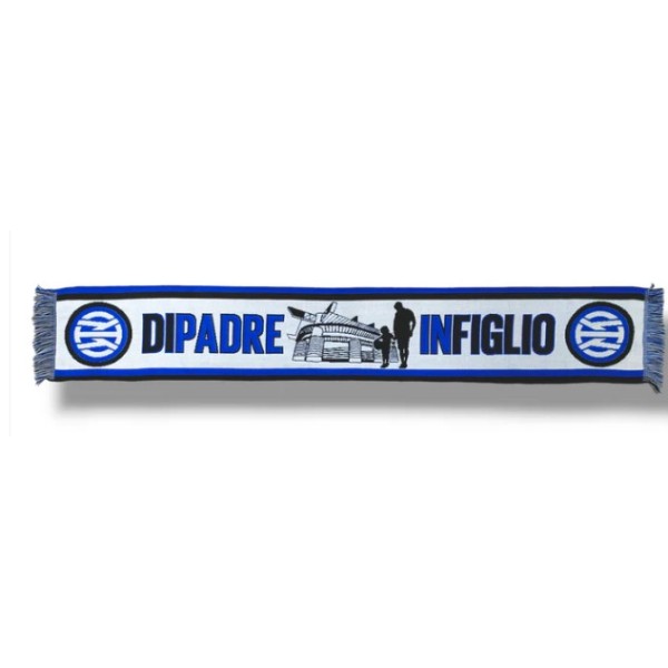 Inter | SCIARPA JACQUARD DI PADRE IN FIGLIO...