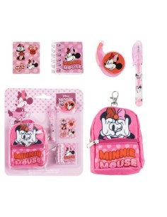 Minnie | Set Cancelleria con Mini Zainetto Minnie