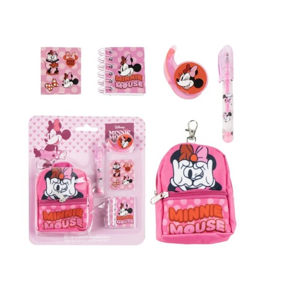 Minnie | Set Cancelleria con Mini Zainetto Minnie