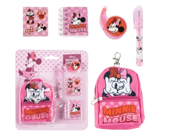 Minnie | Set Cancelleria con Mini Zainetto Minnie