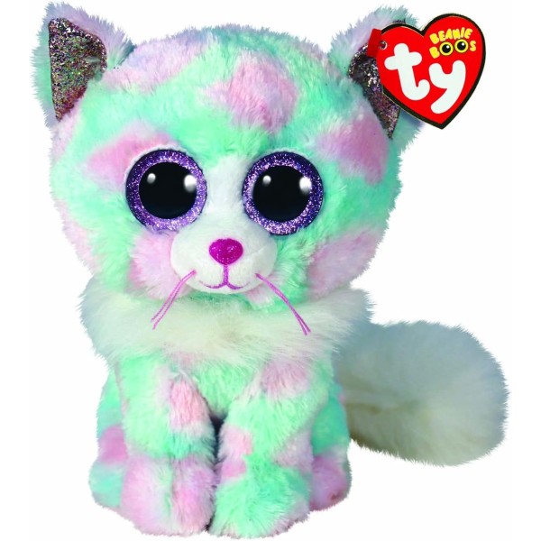 TY - Peluche - Beanie Boos - Gatto - Opal -...