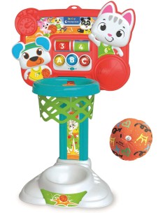 Clementoni Baby - Canestro Mira e Tira, Canestro con...