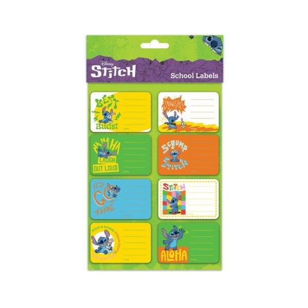 Etichette scuola Lilo & Stitch Etichette per la...