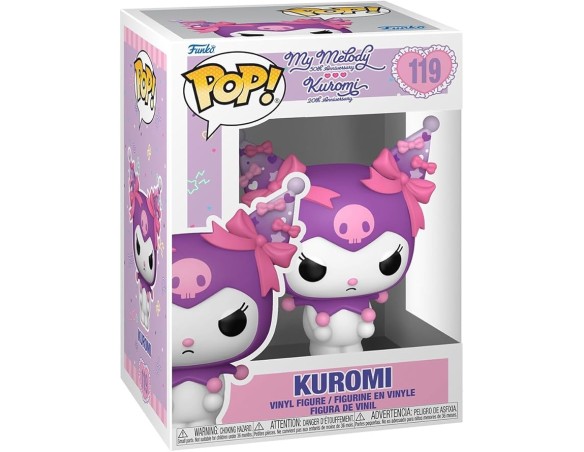 Funko Pop! Sanrio: Hello Kitty - Kuromi (Grumpy) - Figura in Vinile da Collezione - Idea Regalo - Merchandising Ufficiale - (11
